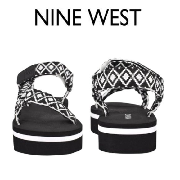 NEW Nine West Camping Platform Sandals 6 and 10 - Picture 4 of 8